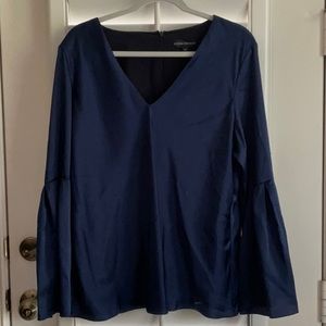 DONNA DEGNAN Bell Sleeve Dressy Blouse - Size 16